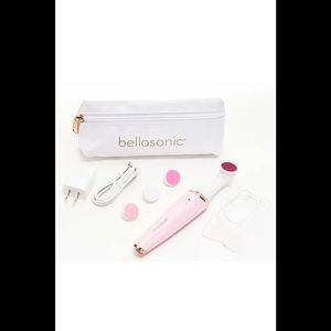 Bellasonic 4-in-1 Electric Nail File with Travel Bag Discs Pink